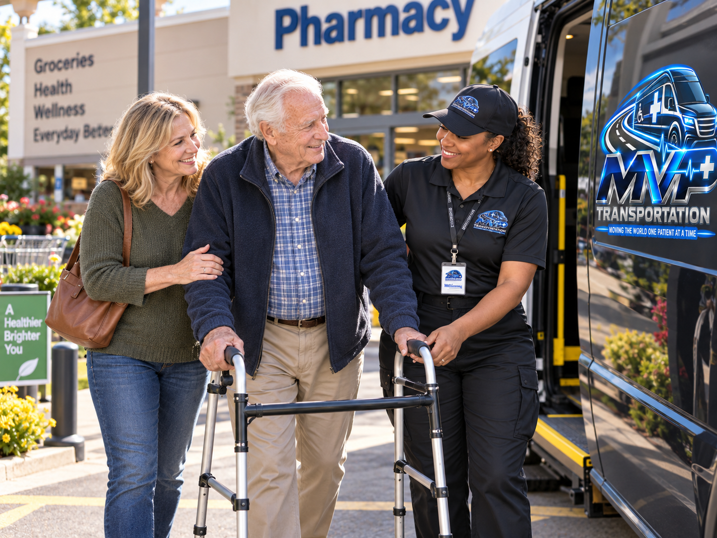 Pharmacy transportation with MVP Transportation